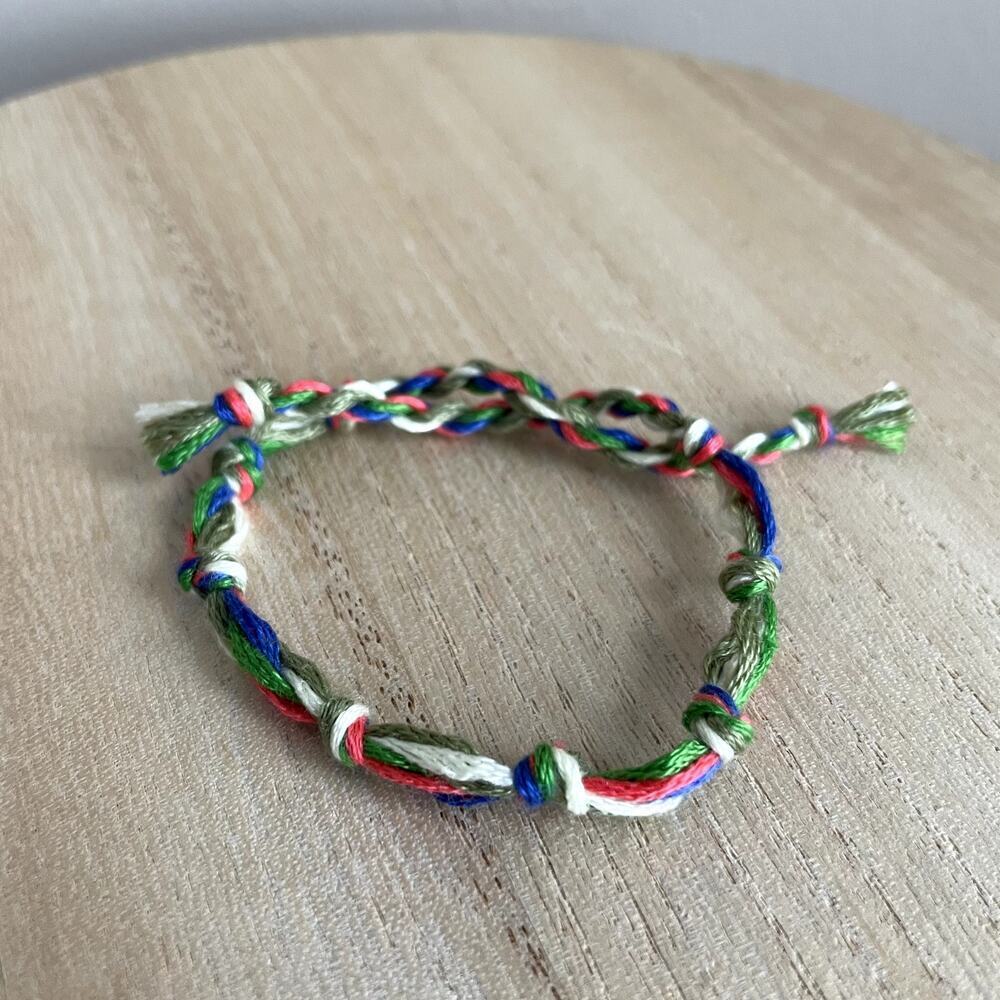 Brisa Bracelet anklet trendy comfortable tie embroidery thread woven gift
